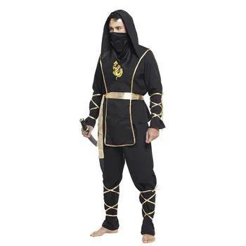Nemokamas pristatymas karšto pardavimo Helovinas kietas vyras ninja kostiumai, Hokkaido samurajaus kostiumą, Japonijos ninja kostiumas