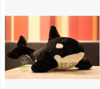 Nemokamas pristatymas Karšto Pardavimo Naujo Dizaino 38cm Žudikas Banginių Pliušinis Žaislas Minkštos Lėlės Žudikas Aukštos Kokybės Pliušas Nemokamas Pristatymas