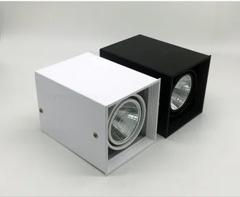 Nemokamas Pristatymas Karšto Parduodant Aukštos Kokybės 5W ne pritemdomi LED kvadratinių Downlight AC85-265V 3 metų garantija 3000K/4500K/6500K CRI>80