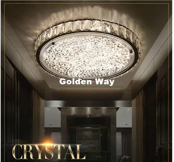 Nemokamas Pristatymas Modernios LED Kristalų Lubų Žiburiai Kambarį luminaria teto kristalų (lcd) Lubų Lempa Namų Puošybai Lempos