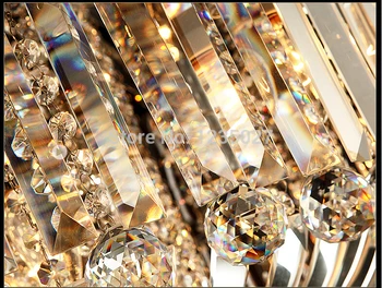 Nemokamas Pristatymas Modernus Lubų Lempa Dia800/Dia680/Dia500*H300mm K9 Kristalų Lubų Lempa kristalų , Namų Puošybai Crsytal Apšvietimas