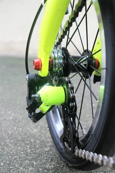 Nemokamas pristatymas NAUJOS SENSAH BMX Perjungimo Svirtį (1*3 greičio) MTB Dviratį Dviračiu Derailleurs Greičio Gaiduką Shifter spalva 412 sulankstomas dviratis