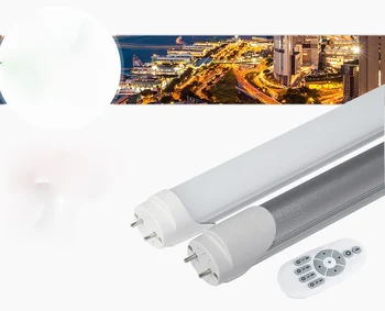 Nemokamas Pristatymas Naują Atvykimo 600MM T8 LED vamzdžių BMT reguliuojamas ir Dimmable Nuotolinio valdymo AC90-265V 2700K-6500k kolonėlė