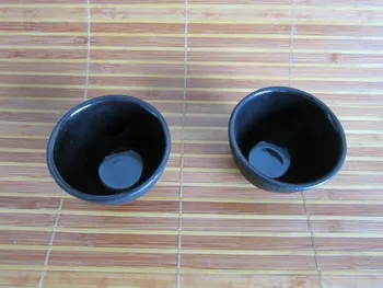 Nemokamas Pristatymas Originali 4 Vnt Japonijos Ketaus Arbatos puodeliai Arbatos puodeliai Drinkware 70ml Kinijos Kung Fu arbatos puodą Kavos puodeliai Aukščiausios kokybės