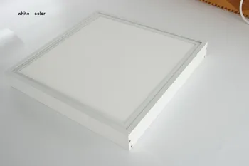 Nemokamas pristatymas Paviršiaus sumontuoti lubų apkaba, 595x595X50mm led skydelio apšvietimo gaminių aliuminio lydinio medžiagos super plonas dizainas