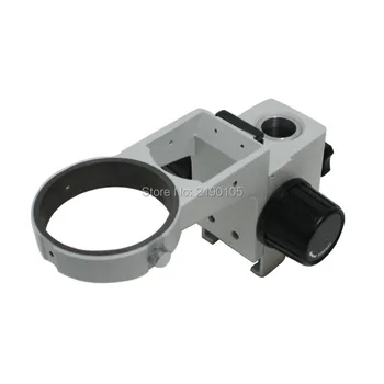 Nemokamas Pristatymas Pesado ajustable 76 mm microscopio lente corona dentada del montaje del sostenedor del soporte del brazo