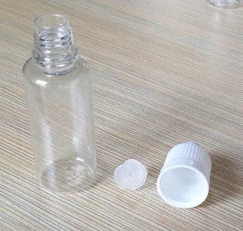 Nemokamas Pristatymas PET 20ml plastikinio buteliuko lašintuvu, 100vnt/daug, akių lašai, aliejai