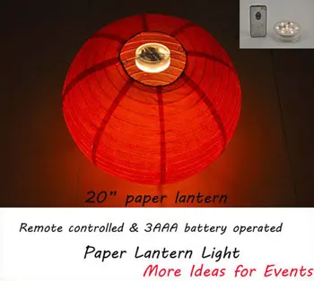 Nemokamas pristatymas Povandeninis Baterijos valdomas Nuotoliniu būdu valdomų LED Popieriaus Žibintų Šviesos 8pcs/daug Baltos spalvos, vestuvių dekoravimas
