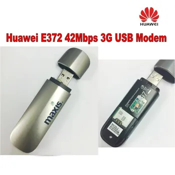 Nemokamas pristatymas sandėlyje originalus unlcoked Huawei E372 42Mbps modemas 3g USB belaidį modemą