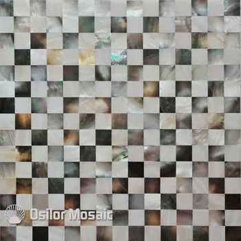 Nemokamas pristatymas sea shell ir Kinijos gėlo vandens apvalkalo motina perlų mozaikos plytelių vidaus namo apdaila sienos plytelių
