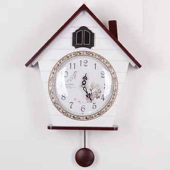NEMOKAMAS PRISTATYMAS sieninis laikrodis KAIROS gegutė laikrodis aukštos kokybės / mediniai gegutė laikrodis / laiko, paukščių foto sieninis laikrodis