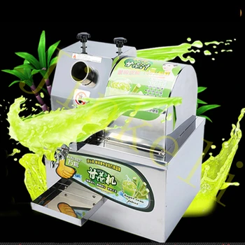 Nemokamas pristatymas stalo 24V elektros cukranendrių sulčiaspaudė mašina cukranendrių sulčių extractor mašina cukranendrių spaudos mašinos