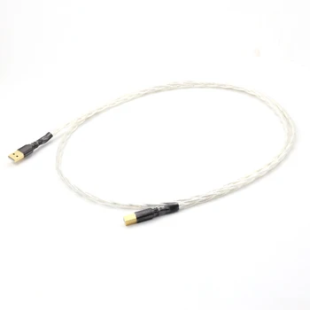 Nemokamas pristatymas viena piesce USB Odin sujungti USB kabelis, A į B, padengtą aukso ryšys USB garso skaitmeninis kabelis