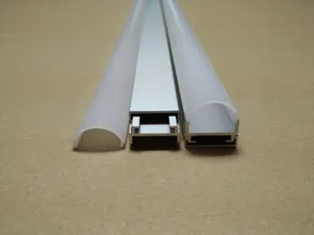 Nemokamas pristatymas į Viršų Dizainas, Apvalios formos led anoduoto aliuminio kanalo flex led juostelės šviesos pagaminta kinijoje
