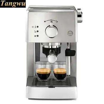 Nerūdijančio plieno atveju, italijos pusiau automatinis kavos aparatas Espresso Kavos virimo aparatas