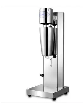 Nerūdijančio Plieno Buitinių Milkshake Mašina Vieną Galvos Komercinės Pieno Arbata Parduotuvė Elektros Maišytuvas Pieno Burbulas Mašina