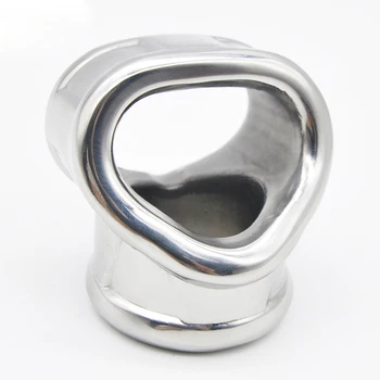 Nerūdijančio plieno gaidys žiedas metalinis varpos žiedas cockring ballstretcher gaidys rankovės nedelsiant neišliejant suaugusiųjų žaislai žiedas žmogus