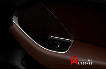 Nerūdijančio Vidinės Durų Rankenos, Lango Turėtojas Liftas Perjungti Padengti Interjero Chromo Styling Dalys 4pcs Audi A3 8V 2012-m.