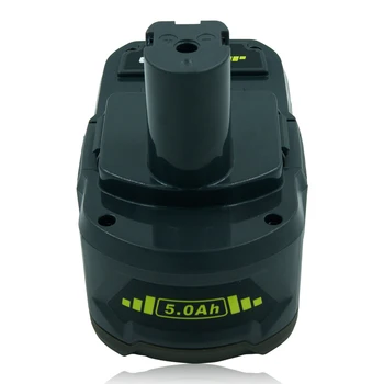 New 18V 5.0Ah Replacement Power Tool Battery for Ryobi 18-Volt P241, P246, P250, P2500, P2600, P2603, P271