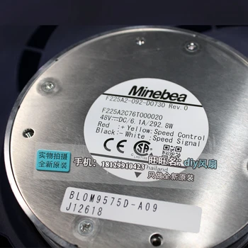 NEW NMB-MAT Minebea F225A2-092-D0730 48V 6.1A 292.8W Centrifuge cooling fan