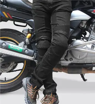Newesst Jojimo Gentis Motociklų Lenktynių apsaugos džinsai vasaros orui kelnes, Kelnės, vyriški ir moteriški džinsai, juoda variklio džinsai