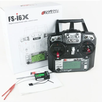 Newest Flysky FS-i6X 2.4G 10CH/6CH Transmitter TX For Helicopter Fixed-wing Glider Multi-axis RC Drone Quadcopter