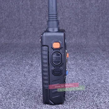 Nešiojamasis Radijo imtuvas BaoFeng BF-UV5RA Walkie Talkie Profesinės 128CH Du Būdu Radijo 5W VHF&UHF Rankinės Už Medžioklės Radijas