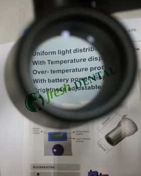 Nešiojami Dantų Loupes 2.5 X 3,5 X optinis stiklas didinamasis stiklas su LED Žibintas odontologija, chirurgijos SEKTORIUS Medicinos Šaka SL704