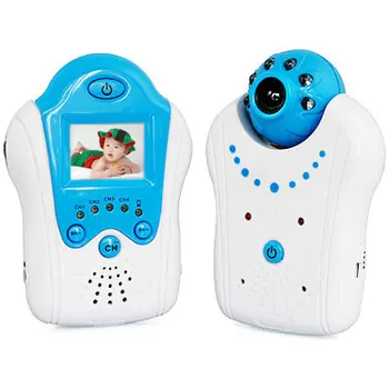 Nešiojamų 2.4 Ghz Wireless Baby Monitor 1.5 colio LCD Ekranas
