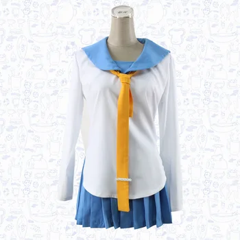 Nisekoi cosplay, Anime, Chitoge Kirisaki ir Onodera Kosaki kostiumai moterims originalus leidimas sailor tiktų mergaitės mokyklinę uniformą