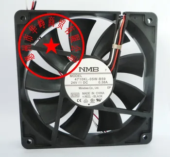 NMB 12CM 4710KL-05W-B59 12025 24V 0.38A 3wire colling fan