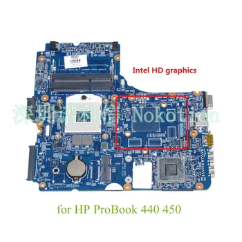 NOKOTION Fidžis MB 12238-1 48.4YZ34.011 721523-001 nešiojamojo kompiuterio plokštę HP Probook 440 450 HD4000 DDR3 Mainboard