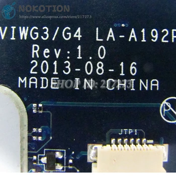 NOKOTION VIWG3 G4 LA-A192P 11S1025006 MAIN BOARD For Lenovo ideapad G510S 15.6 Inch PC Motherboard HM86 DDR3L UMA