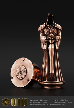 OGRM Amatų World Of Warcraft Čempionato Apdovanojimų Trofėjus Bronzos Statuto Pav Tamsiai Portalas Raštas Bronzos Skulptūra, Statula