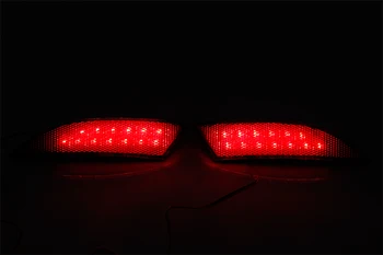 OKEN 2012 Ford Focus Automobilių Aksesuarai LED Raudonas Galinis Bamperis Atšvaitai, Šviesos, Stabdžių Stovėjimo Įspėjimo Naktį Veikia galinius Žibintus