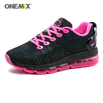 Onemix moterų bėgimo bateliai moterims sneaker lengvas atspindintis akių vamp sneaker moterims, lauko sporto, bėgimo, ėjimo batai