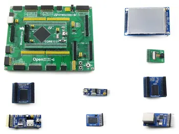 Open407I-C Paketo A #STM32 ARM Cortex-M4 Plėtros Taryba STM32F407IGT6 + PL2303 USB UART Modulis+ 3.2 colių Jutiklinis LCD 320x240