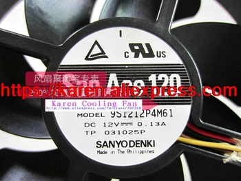 Original SANYO 9S1212P4M61 12CM 120*120*25MM 12V 0.13A PWM cooling fan