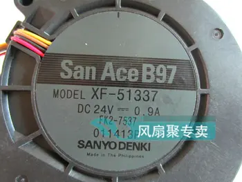 Originalaus Sanyo XF-51337 9733 24V 0.9 A 9cm daug vėjo turbinų išcentrinis pūstuvas
