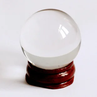 Originali White crystal ball papuošalai K9 balto krištolo rutulį namų feng shui kamuolys papuošalai