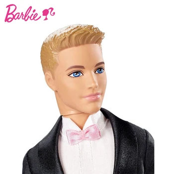 Originalias Barbie Keno Lėlių Rinkiniai Berniukai Tiktų kasdieniam dėvėjimui, Plaid marškinėliai Kelnės Princas Mados Komplektai Barbie, Aksesuarai Dovanos