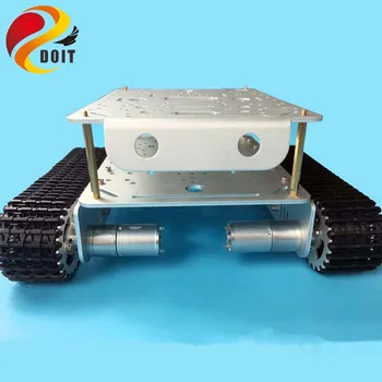 Originalus DOIT Dviaukštis Bakas DT200 Robotas Automobilių Važiuoklės ESPduino Kontrolės Rinkinys, Suderinamas su Arduino WiFi UNO R3 