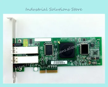 Originalus kortelės QLE2462 korta PCI-E 4 GB dual channel optinio pluošto išbandyta, puiki kokybė