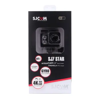 Originalus SJCAM SJ7 Žvaigždė Sportas Kamera 4K vaizdo kamera HD 2.0