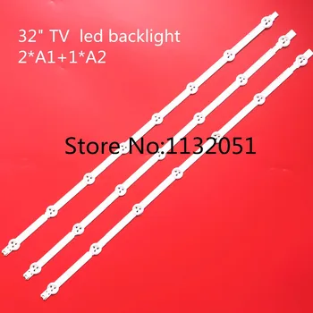 Originalą LG 32inch LED TV APŠVIETIMAS 6916L-1204A 1205A 1437A 1438A 1105 12051set=3PCS(1set=3piece=7 LED2pcs+8LED 1pcs)