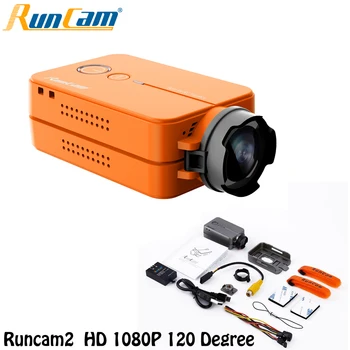 Ormino RunCam 2 Kamera V2 RunCam2 HD 1080P 120 Laipsnių Plataus Kampo WiFi FPV Kameros RC QAV210 250 Quadcopter FPV Multicopter