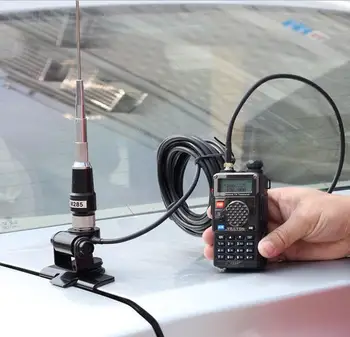 OSHINVOY UV dual band judriojo radijo skliaustuose plakti antena 145/435M dual band automobilio du būdu radijo plakti antena