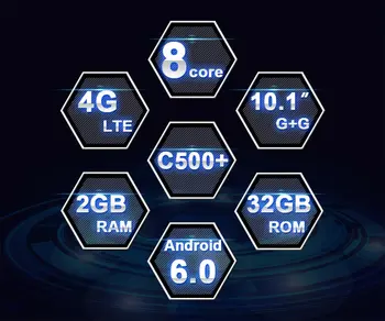 Ownice Octa 8 esminių Automobilio Multimedijos Grotuvas Radijas Stereo DVD Android 6.0 DAB+ 4G LTE 2 GB RAM, 32 GB ROM GPS Forester - 2016 m.