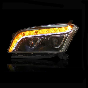 Ownsun Aukštos Kokybės Eagle Eyes LED DRL Bi-xenon Projektoriaus Objektyvas Žibintai Už Chevrolet Trax m.