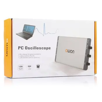 OWON VDS3104 100MHz PC pagrįstos USB Oscilloscope 4+1 (multi) kanalus 1GS/s 10M Įrašo Ilgis oscillograph